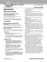 Sun Joe HJ602C User manual