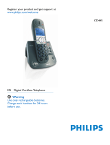 Philips TD4454Q/37 User manual