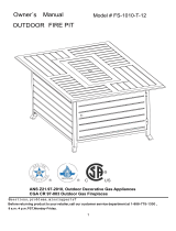 AZ Patio Heaters FS-1010-T-12 User manual