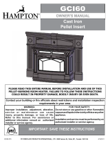 Regency Fireplace Products Greenfire GCI60 Owner's manual