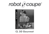 Robot Coupe CL50 Gourmet User manual