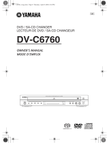 Yamaha DV-C6760 User manual