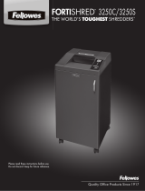 Fellowes 3250S User manual