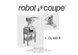 Robot Coupe CL 60 E Operating Instructions Manual