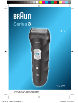 Braun 310, Series 3 User manual