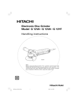 Hitachi G 12VA User manual
