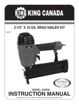 King Canada 8225NL User manual