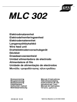 ESAB MLC 302 User manual