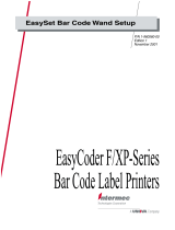 Intermec EasyCoder 101 Supplementary Manual