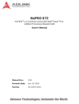 ADLINK Technology NuPRO-E72 User manual
