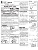 Linear LDCO852 Installation guide