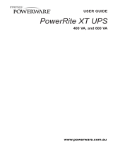 Powerware PowerRite XT User manual