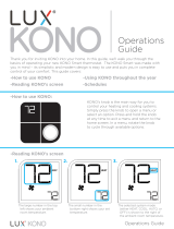 Lux Products KONO Owner's manual