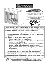 ProCom Heating HNS280T-B User manual