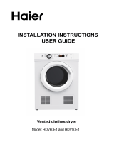 Haier HDV50E1 User manual