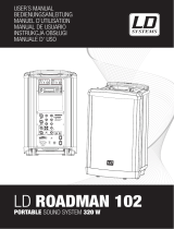 LD Systems Roadman 102 SP User manual