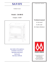 Savoy 134 08 05 Installation Instructions Manual