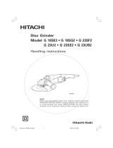 Hitachi G 23UB2 Handling Instructions Manual