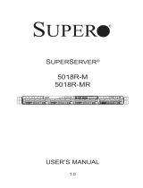 Supermicro SUPERSERVER 5018R-M User manual