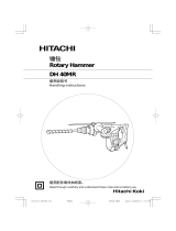 Hitachi DH 40MR User manual