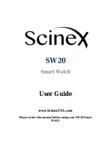 Scinex SW20 User manual