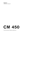 Gaggenau CM450101 Owner's manual