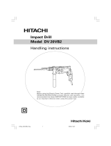 Hitachi DV 20VB2 User manual