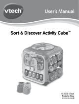 VTech Sort & Discover Activity Cube User manual