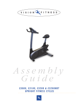 Vision Fitness E3000 Assembly Manual