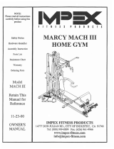Impex MACH-3 Owner's manual