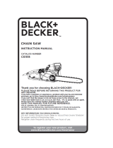BLACK+DECKER CS1518 Installation guide
