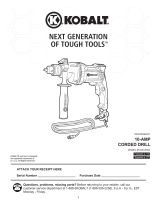 Kobalt K10D-06AB User manual