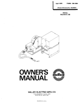 Miller MIG-MATE 150 Owner's manual