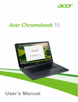 Acer Chromebook 15 User manual