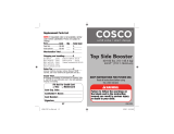 Cosco BC030 Operating instructions