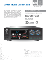 Better Music Builder DX-2II G2 Owner's manual