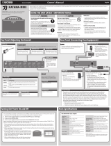 Boss KATANA-MINI Owner's manual