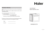 Haier HWO60S10TX1 User manual