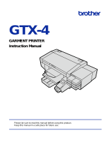 Brother GTX-4 User manual