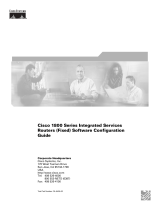 Cisco 1803 Configuration manual