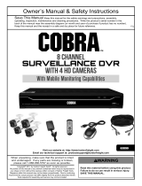 Cobra Item 63890 Owner's manual