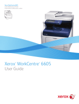 Xerox WORKCENTRE 6605 User manual