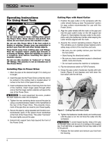 RIDGID 15722 User manual