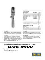 Ohlins BMS MI00 Mounting Instruction