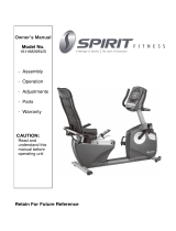 Spirit 161168395US Owner's manual