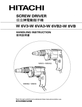 Hitachi w6va3 User manual