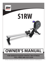 BH FITNESS S1RW Owner's manual