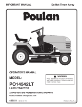 Poulan Pro XT PXT12530 User manual