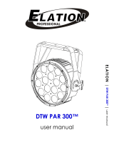 Elation DTW PAR 300 User manual