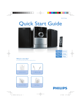 Philips MCM166/12 Quick start guide